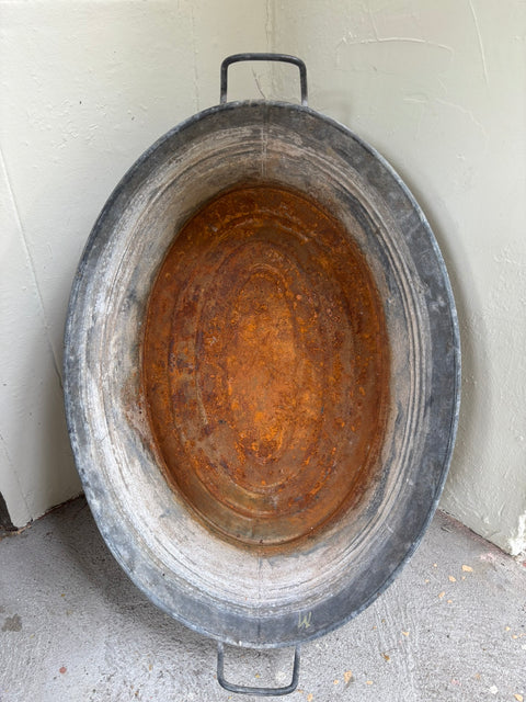 Alte Zinkwanne (78x52,5x24cm) - Weingärtners Genusshandwerk