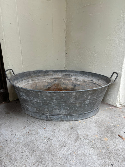Alte Zinkwanne (78x52,5x24cm) - Weingärtners Genusshandwerk