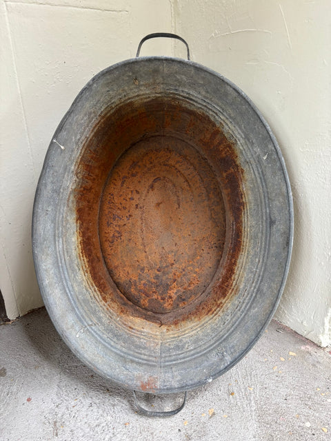 Alte Zinkwanne (81x56x30cm) - Weingärtners Genusshandwerk