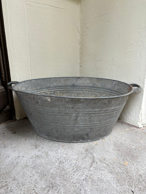 Alte Zinkwanne (81x56x30cm) - Weingärtners Genusshandwerk
