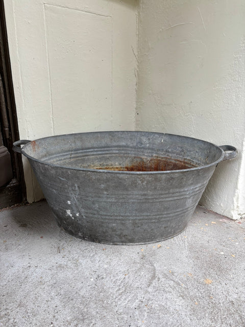 Alte Zinkwanne (81x56x30cm) - Weingärtners Genusshandwerk