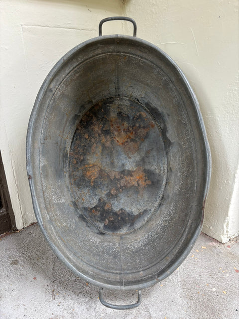 Alte Zinkwanne (87x56x35cm) - Weingärtners Genusshandwerk