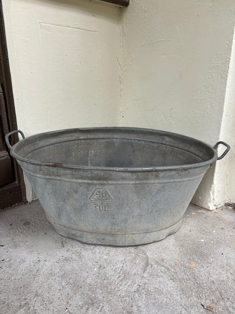 Alte Zinkwanne (87x56x35cm) - Weingärtners Genusshandwerk