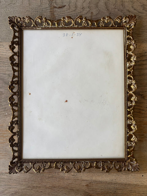 Barocker Vintage Bilderrahmen aus Dänemark (20 x 25,5cm) (#5) - Weingärtners Genusshandwerk