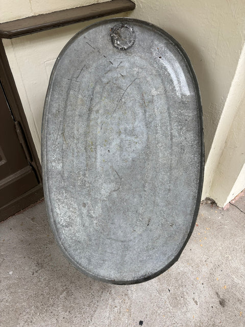 große vintage Zinkwanne (58x102x37cm) - Weingärtners Genusshandwerk