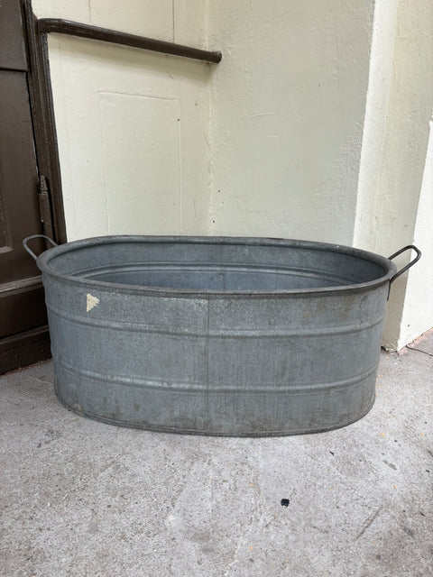große vintage Zinkwanne (58x102x37cm) - Weingärtners Genusshandwerk