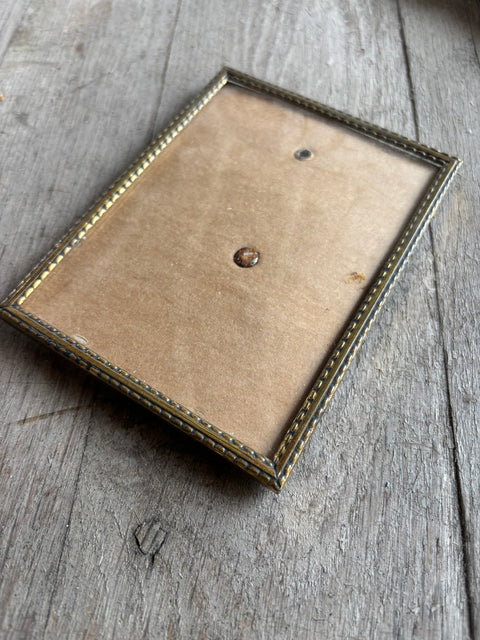 Vintage Bilderrahmen aus Dänemark (12,5 cm x 9,5 cm) - Weingärtners Genusshandwerk