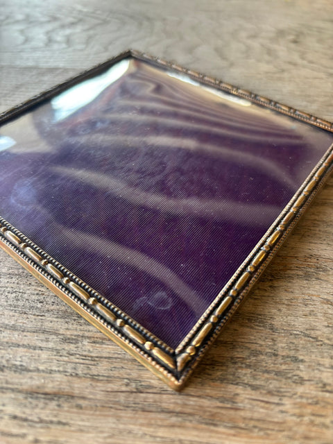 Vintage Bilderrahmen aus Dänemark (13 cm x 13 cm) (#1) - Weingärtners Genusshandwerk