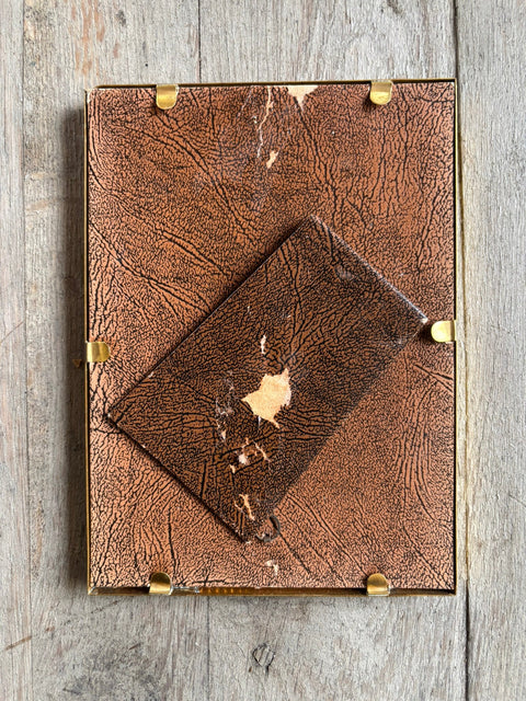Vintage Bilderrahmen aus Dänemark (18 cm x 13 cm) - Weingärtners Genusshandwerk