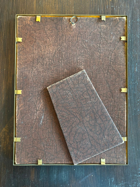 Vintage Bilderrahmen aus Dänemark (24,5 cm x 18,5 cm) - Weingärtners Genusshandwerk