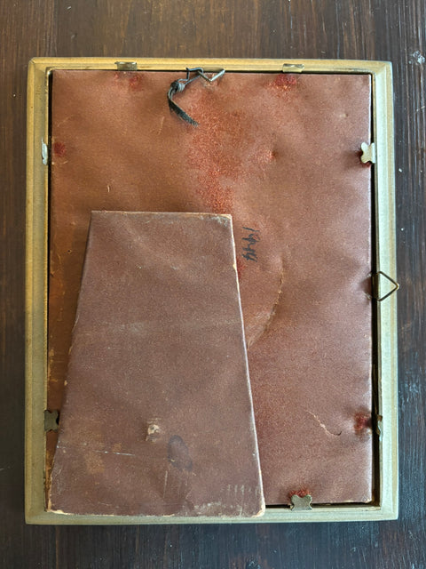 Vintage Bilderrahmen aus Dänemark (24,5 cm x 19,5 cm) - Weingärtners Genusshandwerk