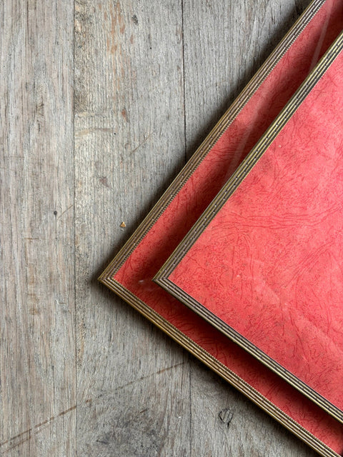 Vintage Bilderrahmen aus Dänemark (24 cm x 18 cm) - Weingärtners Genusshandwerk