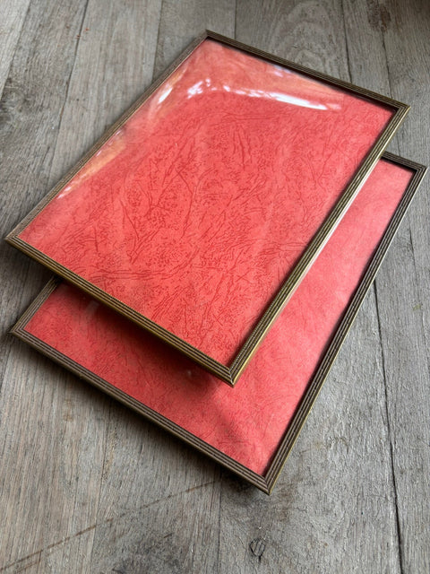 Vintage Bilderrahmen aus Dänemark (24 cm x 18 cm) - Weingärtners Genusshandwerk