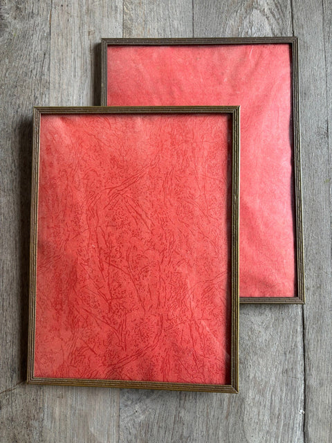 Vintage Bilderrahmen aus Dänemark (24 cm x 18 cm) - Weingärtners Genusshandwerk