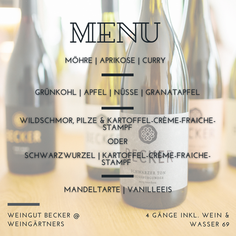 Meet the Winzer: Weingut Becker am 09.Januar 2026 um 18:30 Uhr - Weingärtners Genusshandwerk