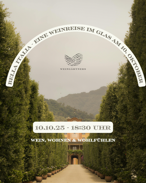 Weinabend: Bella Italia - eine weinseelige Rundreise am 10.10.2025 | 18:30 Uhr - Weingärtners Genusshandwerk