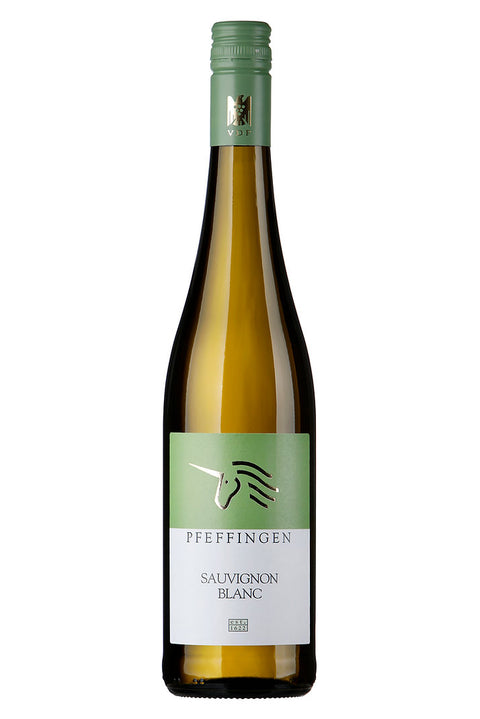 Weingut Pfeffingen Sauvignon Blanc 2024 VdP.Gutswein, klare weiße Weinflasche mit Etikett, ideal für Weinliebhaber